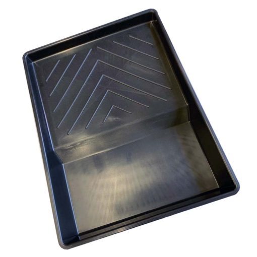 9.5" Black Plastic Paint Tray