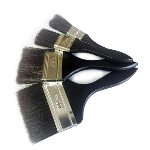 Black Handle Disposable Brushes