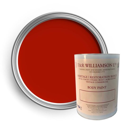 Brush Finish Rail Red (204)