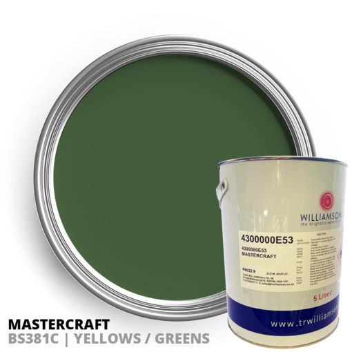 Mastercraft HS BS381C Yellow / Green Paint