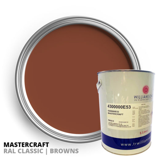 Mastercraft HS RAL Classic Brown Paint