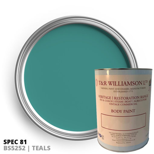 SPEC 81 BS5252 Teals