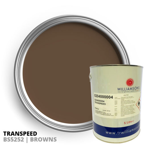 Transpeed Poly BS5252 Brown Paint