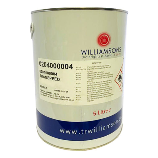 Transpeed Poly Standard Colours