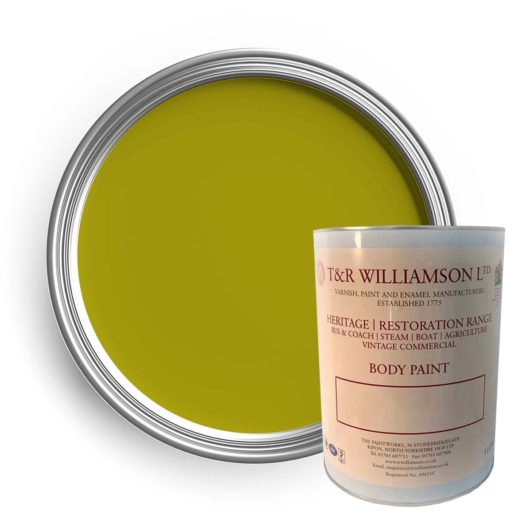 Spec 81 Hymac Yellow Top Coat Paint