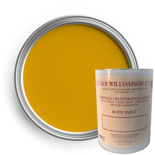 Spec 81 JCB Yellow Top Coat Paint