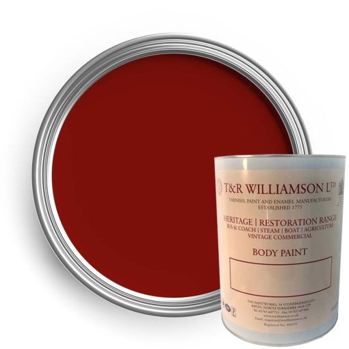 Lansing Bagnall Red Top Coat Paint